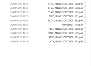 latest payloads pld files calibration files for specific jd ag model by chassis number