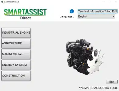 Genuine YANMAR Diagnostic Kit (IFBOX 2) SMARTASSIST For All Models Latest 2024