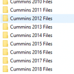 For Cumins Dodge OEM Calibrations Files Collection 2010-2018