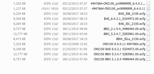 For Cumins Calterm BBO BAD BAE BBW CM2150 CM2100 ECFG Meta File Collection – All Files As Shown In Picture