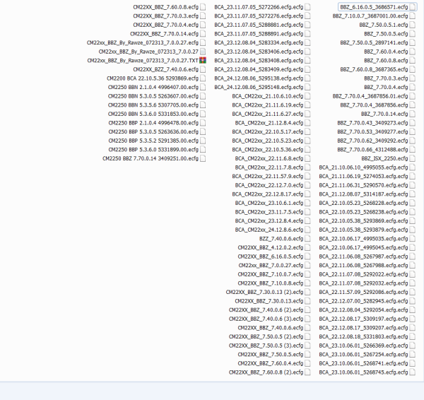 For Cumins Calterm BBZ BCA BBN BBP CM2200 CM2250 ECFG Meta File Collection – All Files As Shown In Picture