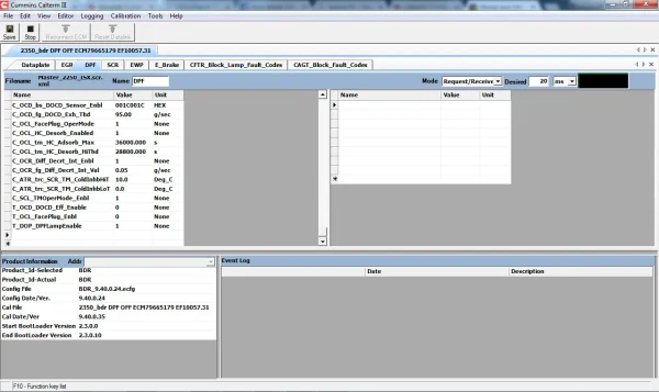 BDR ISX CM2350 DPF EGR Delete Flash File Include Screen file