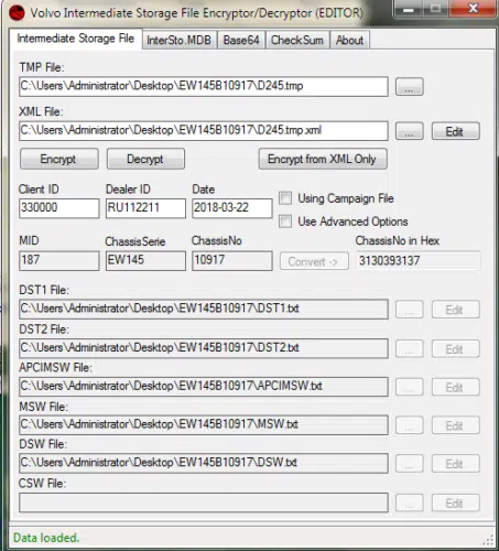 Volvo Excavator EC460B MID 128 – Construction Equipment Flash File