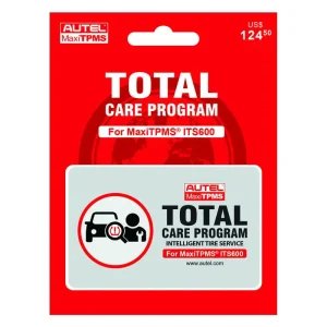 autel its600pro 1 year software warranty card