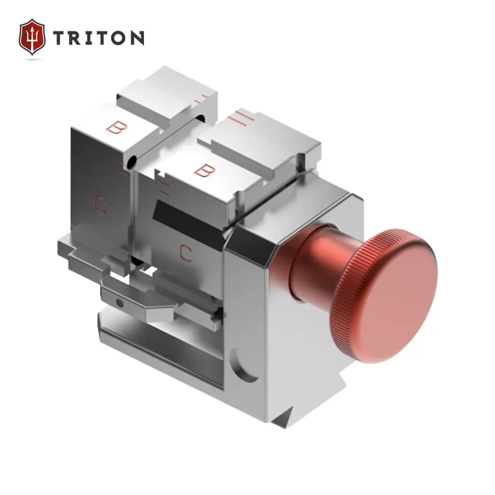 triton four way automotive key cutter jaw